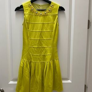 Beautiful dress with flower studs